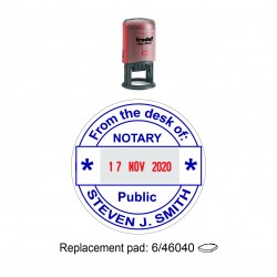 Trodat 46140 Self Inking Stamps 40mm, Date 3mm